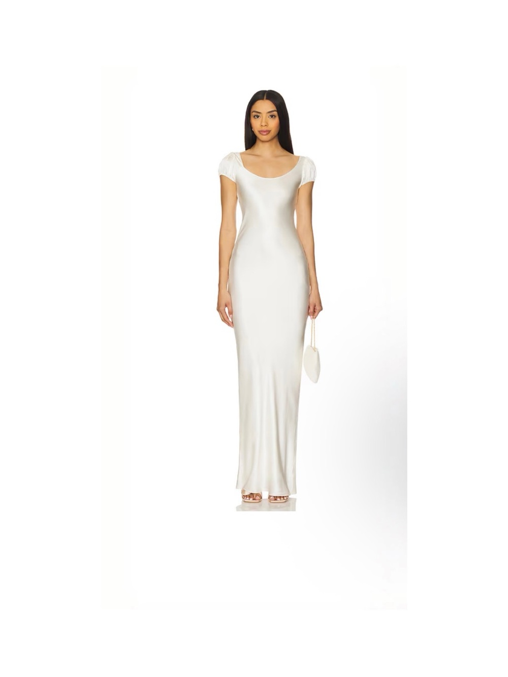 Amanda Uprichard Senna Maxi Dress in Ivory